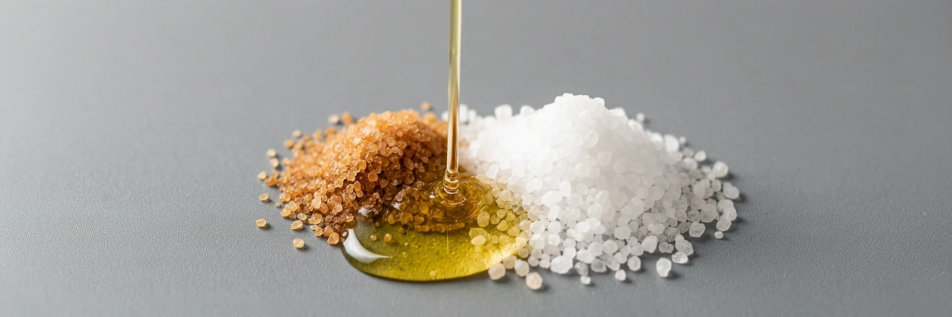 Diversité des textures sucrantes