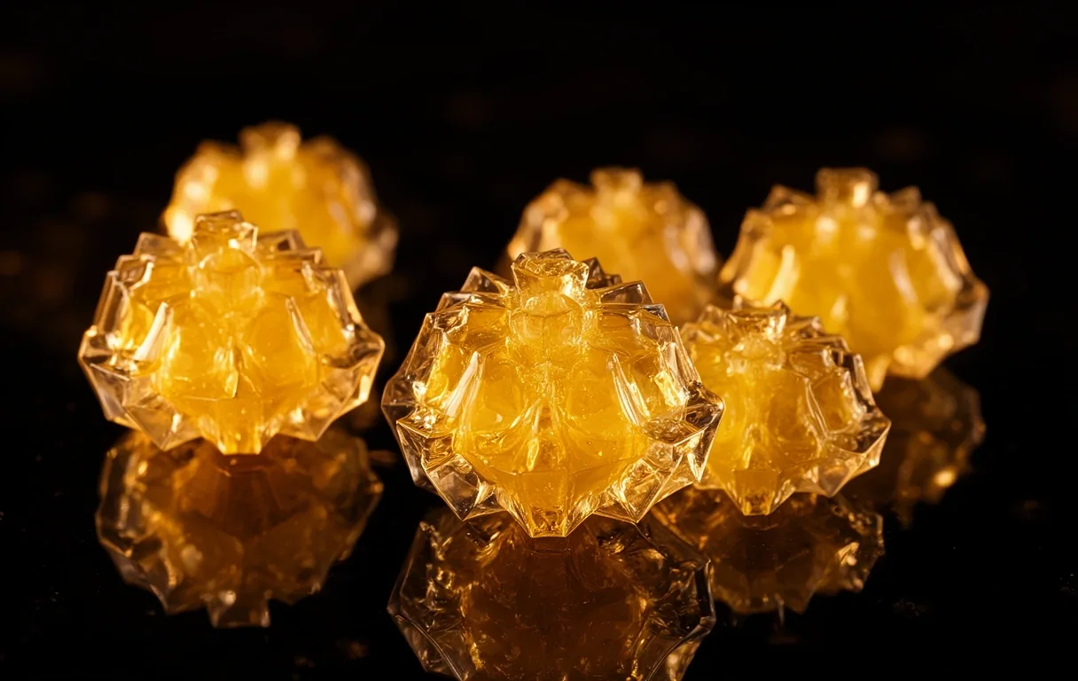 Crystalline monkfruit structure